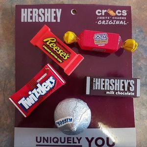 Crocs Hershey Jibbitz Charms (5 charms) New
